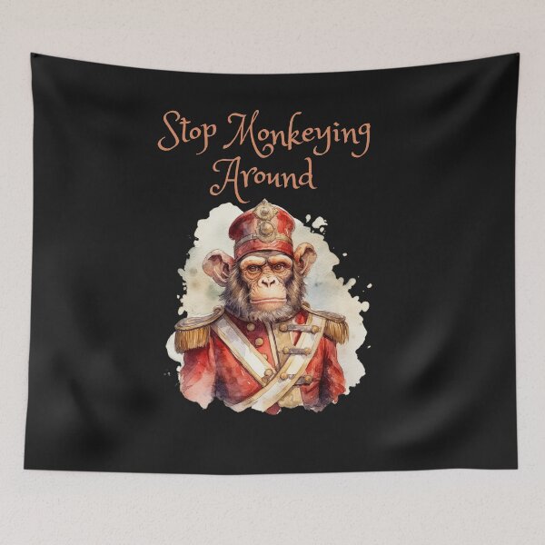 Item preview, Stop Monkeying Around designed and sold by AlienOccupation.