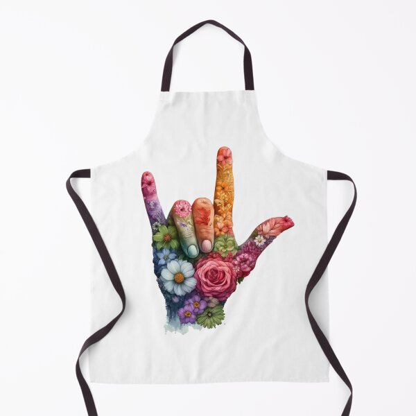 Item preview, Flowering Hand Signals designed and sold by Blink Art Studio.