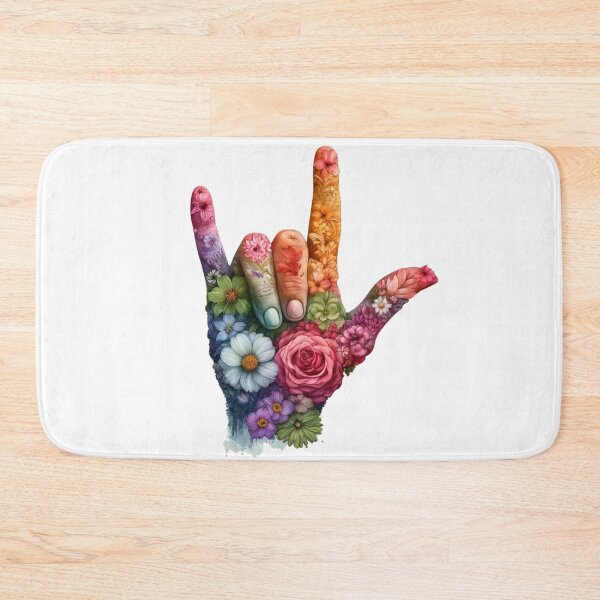 Item preview, Flowering Hand Signals designed and sold by Blink Art Studio.
