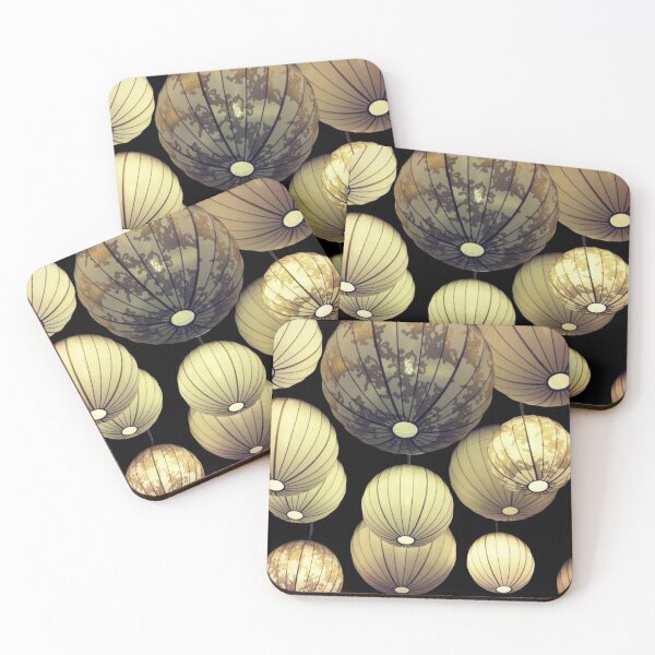 Item preview, Vietnamese ceiling lanterns designed and sold by ColourfulNomad.
