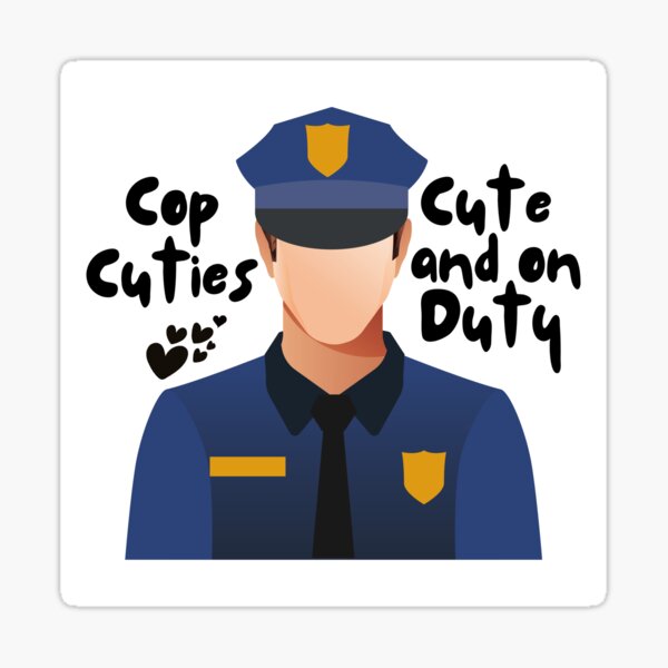 Item preview, Cop Cuties Rookie Song Shirt designed and sold by Sibling-Revelry.