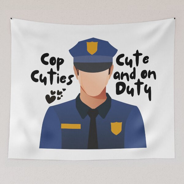 Item preview, Cop Cuties Rookie Song Shirt designed and sold by Sibling-Revelry.