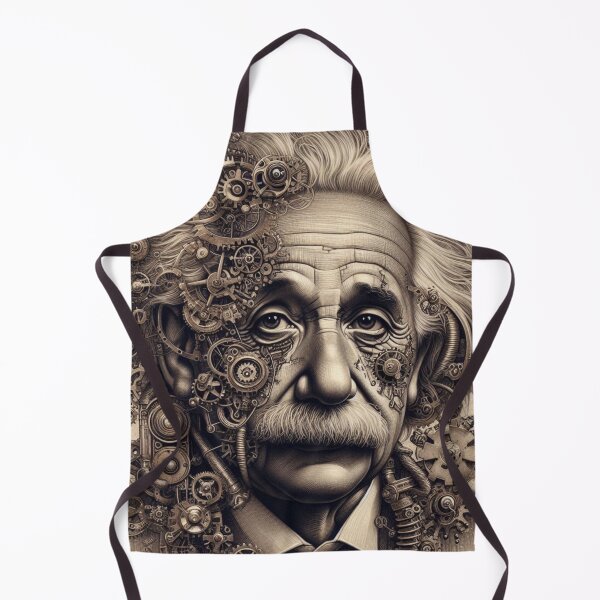 Item preview, Albert Einstein Steampunk designed and sold by sevenmountains.
