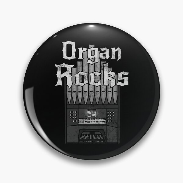 Item preview, Organ Rocks, Church Organist Heavy Rock Musician designed and sold by doodlerob.