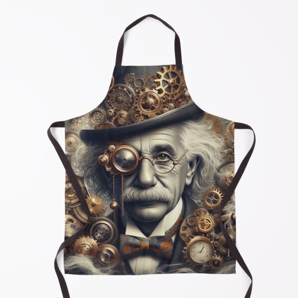 Item preview, Albert Einstein Steampunk designed and sold by sevenmountains.