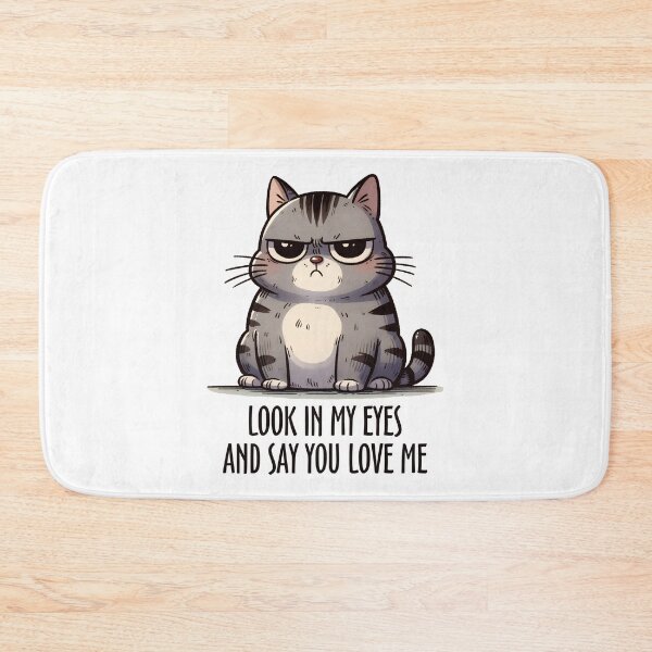 Item preview, Whisker me This: Adorable cat Design - Look into My Eyes and Confess Your Love designed and sold by Soundness34.