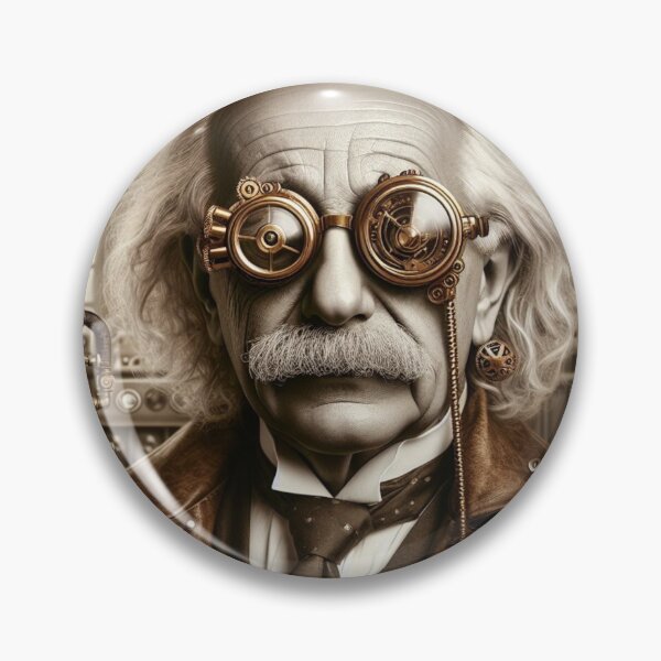 Artikelvorschau, Albert Einstein Steampunk entworfen und verkauft von sevenmountains.