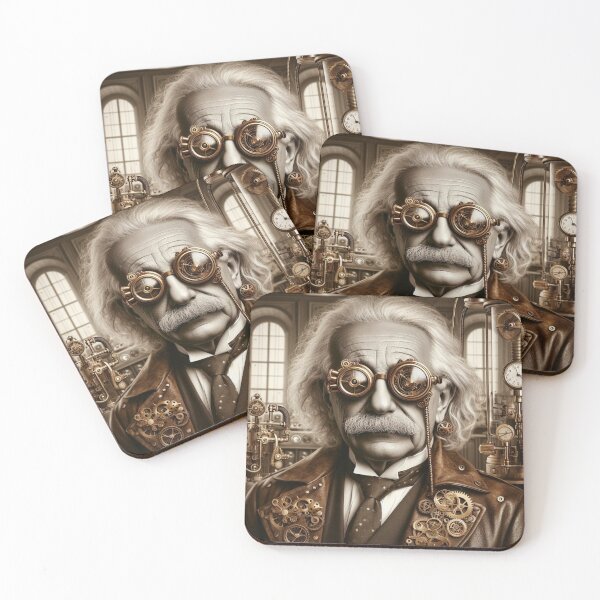 Item preview,  Albert Einstein Steampunk  designed and sold by sevenmountains.