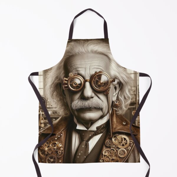 Item preview, Albert Einstein Steampunk designed and sold by sevenmountains.
