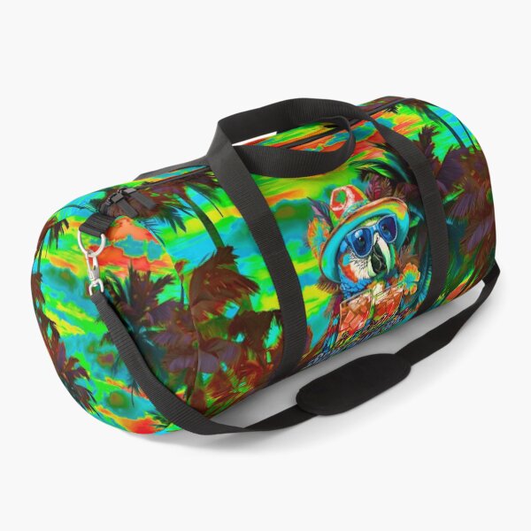 Item preview, It's 5 o'clock somewhere Tropical Parrot Cocktail Sunset Beach designed and sold by MindWave THC.