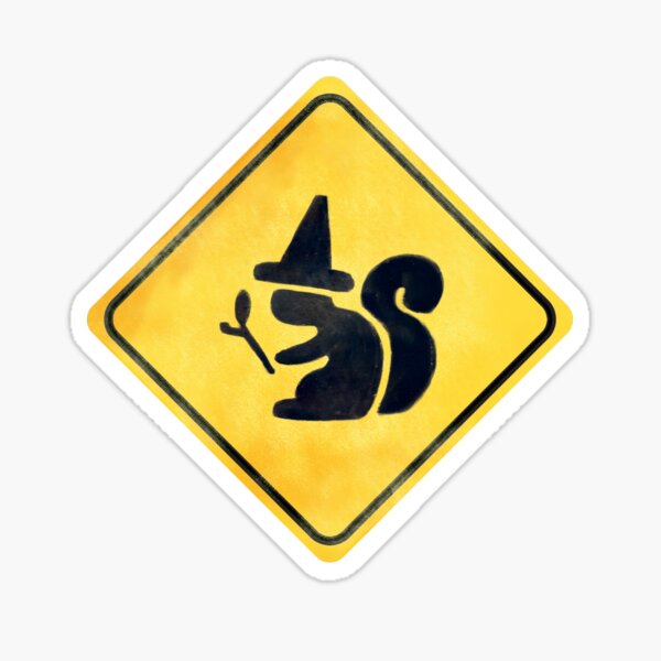 Traffic Wizard Roadsign Sticker