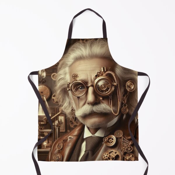 Item preview, Albert Einstein Steampunk designed and sold by sevenmountains.