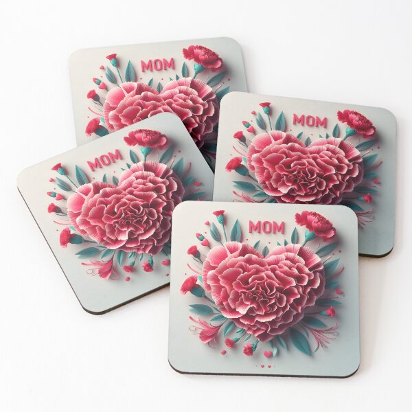 Item preview,  Happy Mother's Day 2024: 3D Flower Heart designed and sold by sofia1971.