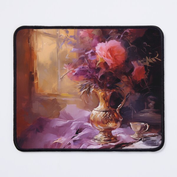 Item preview, Still life in purple and gold | Dark Academia designed and sold by AniDragonfly.