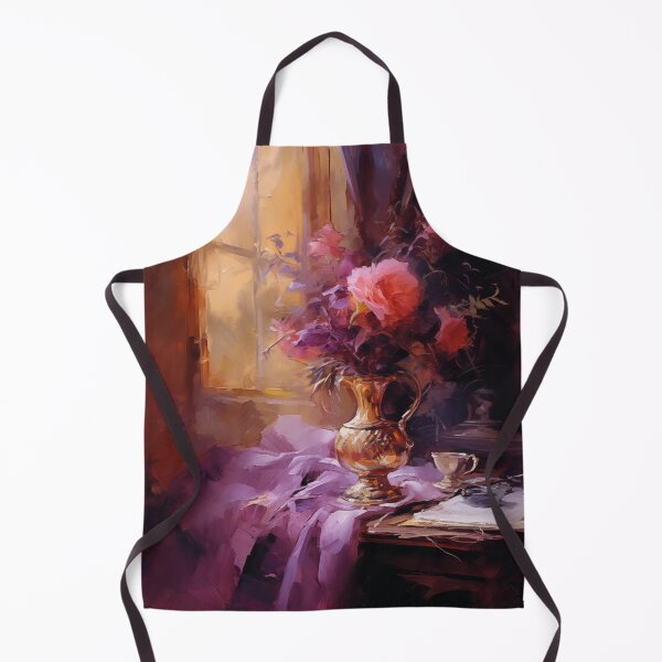 Item preview, Still life in purple and gold | Dark Academia designed and sold by AniDragonfly.