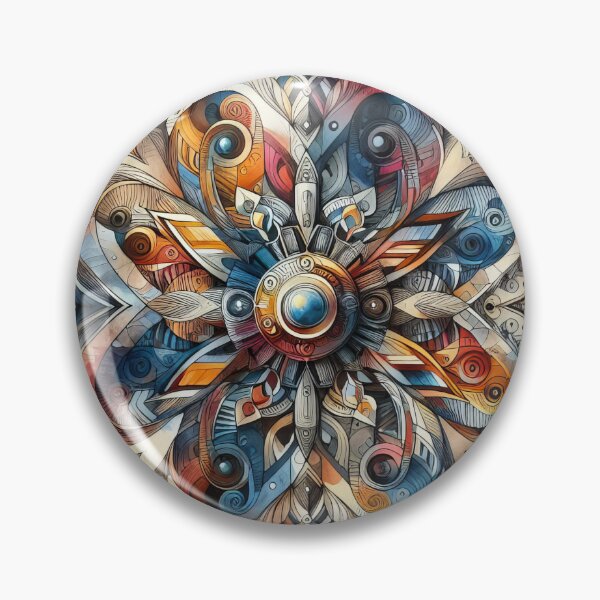 Item preview, Mechanical Bloom Intricate Fusion of Organic and Steampunk Aesthetics designed and sold by ArtComixHaven.