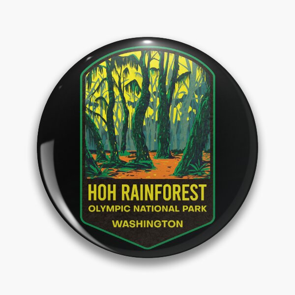 Item preview, Hoh Rainforest Olympic National Park designed and sold by JordanHolmes.