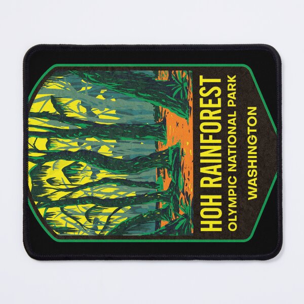 Item preview, Hoh Rainforest Olympic National Park designed and sold by JordanHolmes.