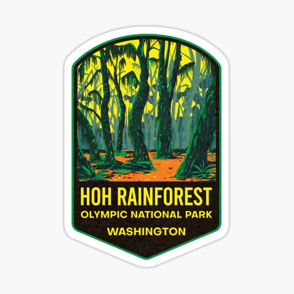 Item preview, Hoh Rainforest Olympic National Park designed and sold by JordanHolmes.