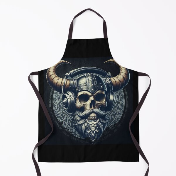Item preview, Viking Vintage skull _ vintage collection _design 03 designed and sold by PictaNova.