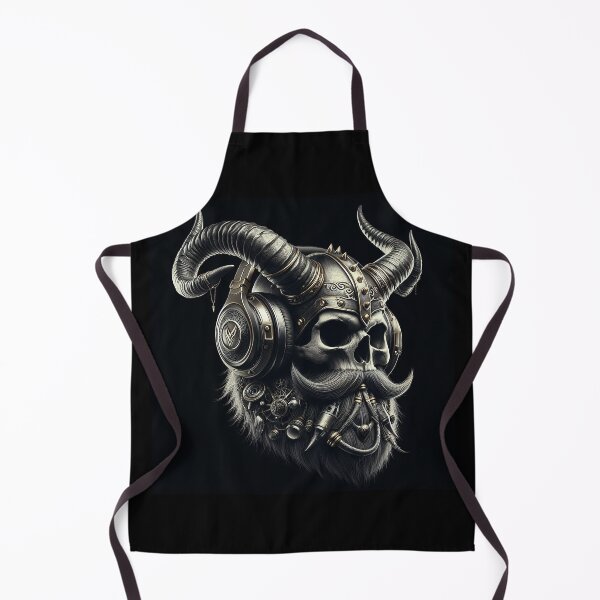 Item preview, Viking Vintage skull _ vintage collection _design 04 designed and sold by PictaNova.