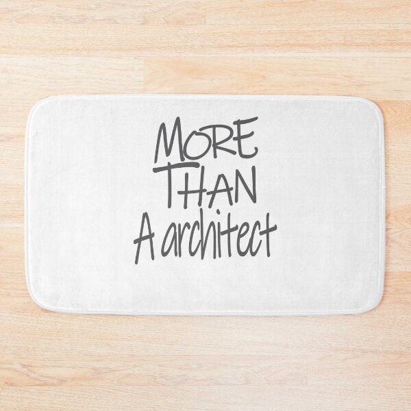 Item preview, More than An Architect Optimism Saying designed and sold by YAHIA-14.