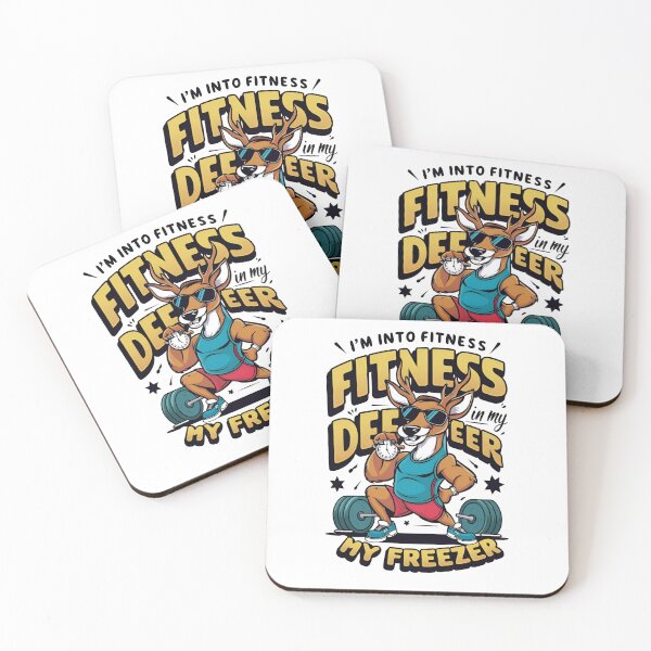 Item preview, I'm Into Fitness Fit'Ness Deer In My Freezer designed and sold by TahfahTk.