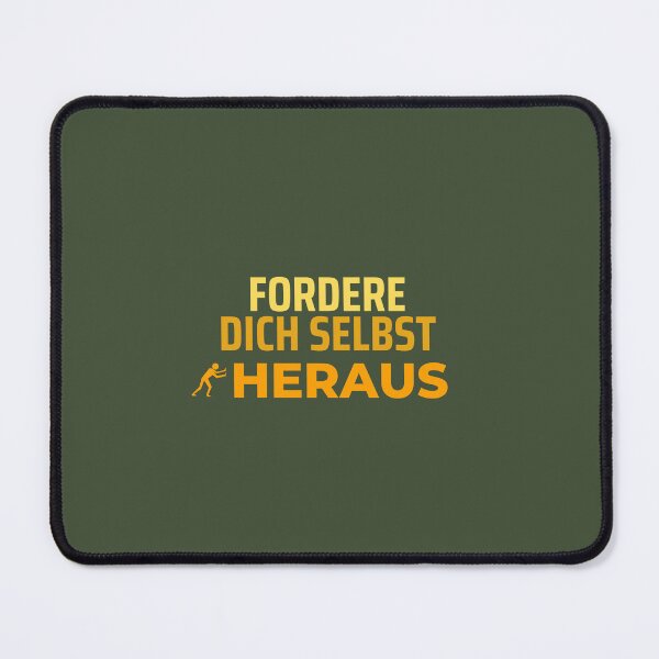 Item preview, Fordere dich selbst heraus | Green Background designed and sold by RM-Journey.