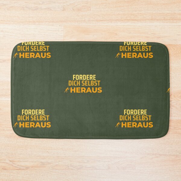 Item preview, Fordere dich selbst heraus | Green Background designed and sold by RM-Journey.