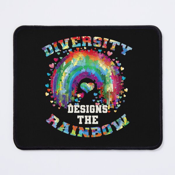 Item preview, Autism Awareness & Support Diversity Rainbow designed and sold by tamdevo1.