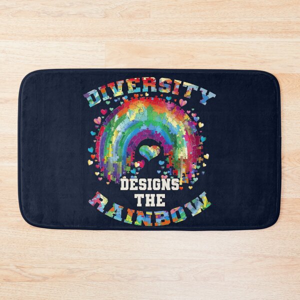 Item preview, Autism Awareness & Support Diversity Rainbow designed and sold by tamdevo1.
