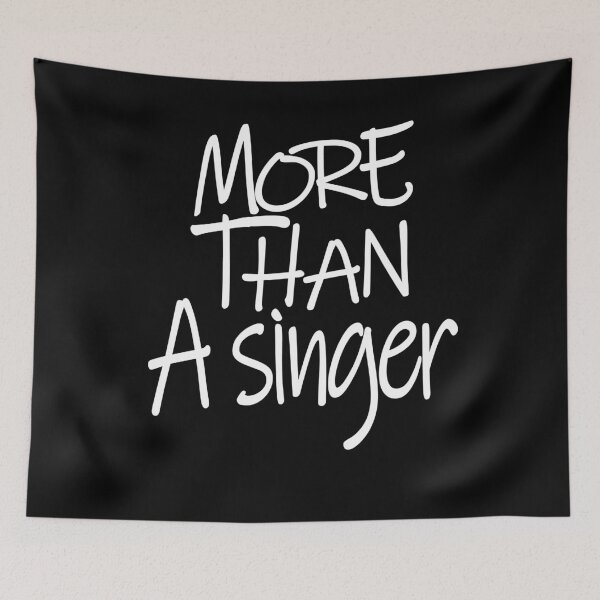 Item preview, More than A Singer Optimism Saying designed and sold by YAHIA-14.