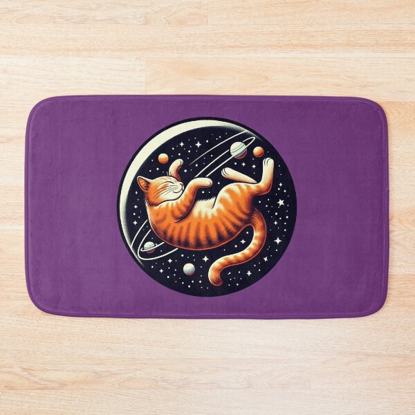 Item preview, Cat Sleeping in Space designed and sold by stickyfoot.