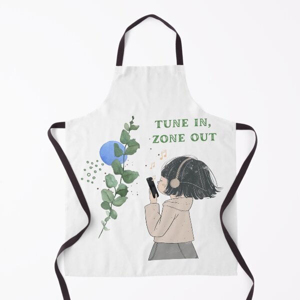 Item preview, Anime Music Girl Tune In Zone Out designed and sold by NatureStyle555.