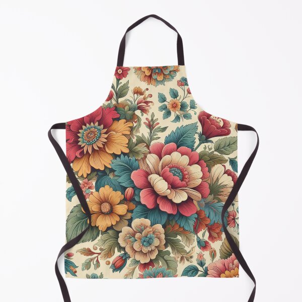Item preview, Bountiful Blooms Vintage Floral Elegance in Rich Hues designed and sold by ArtComixHaven.