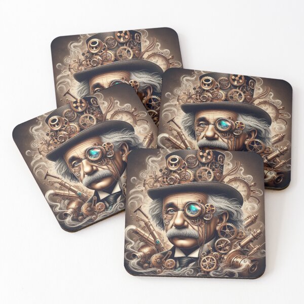 Item preview, Albert Einstein Steampunk  designed and sold by sevenmountains.