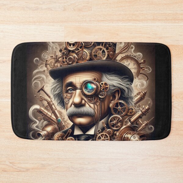 Item preview, Albert Einstein Steampunk  designed and sold by sevenmountains.
