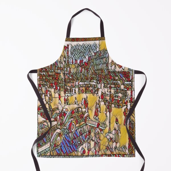 Item preview, Stained Glass vintage street view 0406 designed and sold by Aqualung1971.