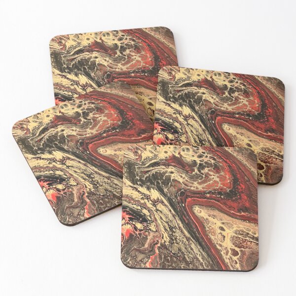 Item preview, Red, gold and black  designed and sold by Hmelliger.