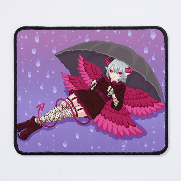 Item preview, Anime Demon Girl with Umbrella designed and sold by Geobat.