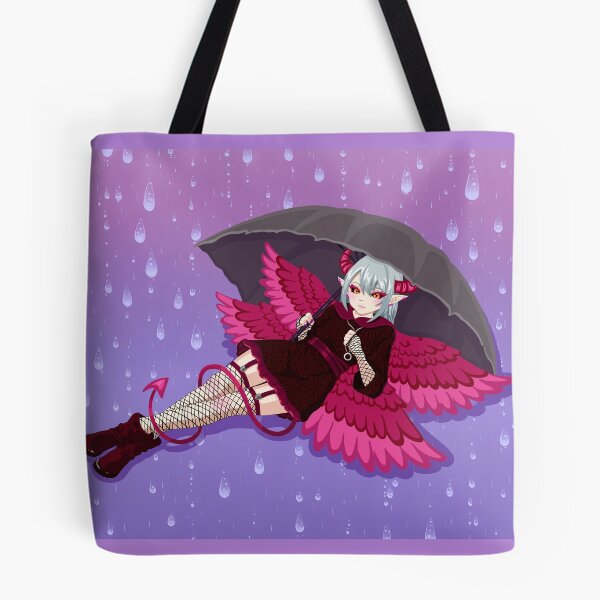 Item preview, Anime Demon Girl with Umbrella designed and sold by Geobat.