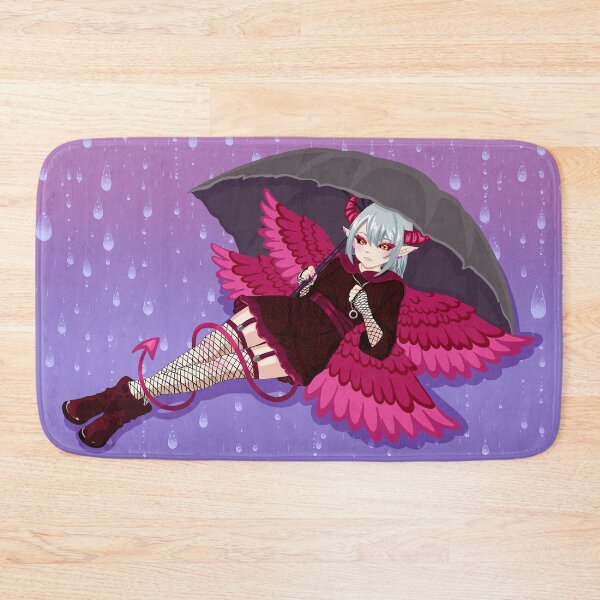 Item preview, Anime Demon Girl with Umbrella designed and sold by Geobat.