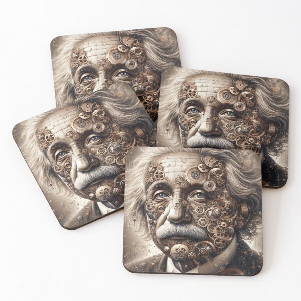 Item preview, Albert Einstein Steampunk  designed and sold by sevenmountains.