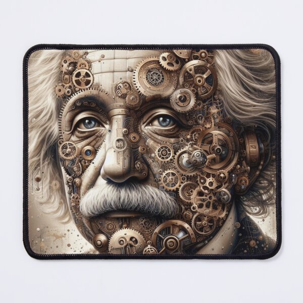 Item preview, Albert Einstein Steampunk  designed and sold by sevenmountains.