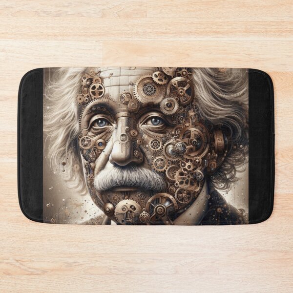 Item preview, Albert Einstein Steampunk  designed and sold by sevenmountains.