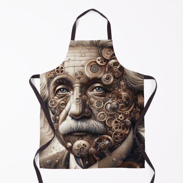 Item preview, Albert Einstein Steampunk designed and sold by sevenmountains.