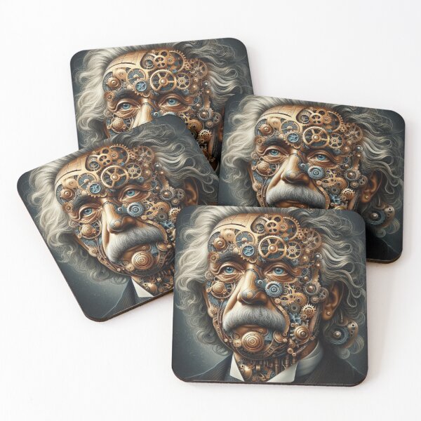 Item preview, Albert Einstein Steampunk  designed and sold by sevenmountains.