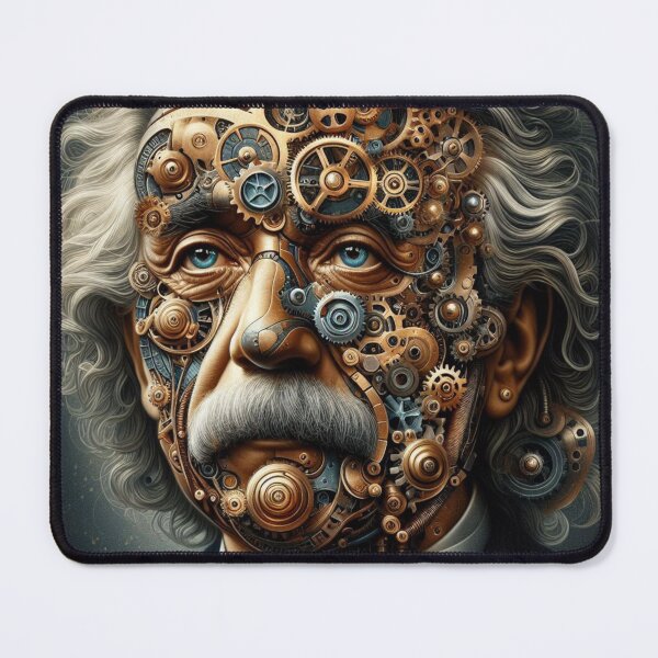 Item preview, Albert Einstein Steampunk  designed and sold by sevenmountains.