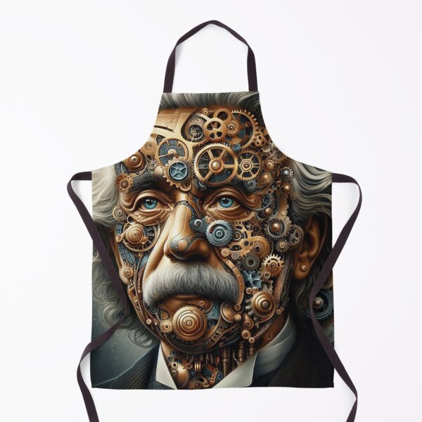Item preview, Albert Einstein Steampunk designed and sold by sevenmountains.