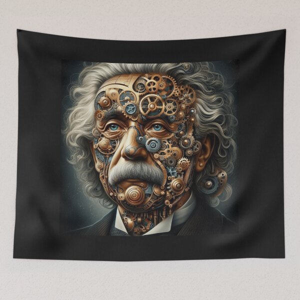 Item preview, Albert Einstein Steampunk  designed and sold by sevenmountains.